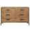 VidaXL vidaXL Sideboard Brown 110x35x70 cm Solid Pinewood 3
