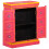 VidaXL vidaXL Sideboard Solid Mango Wood Pink Hand Painted 3