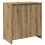 VidaXL vidaXL 2-tlg. Sideboard Artisan-Eiche Holzwerkstoff 4