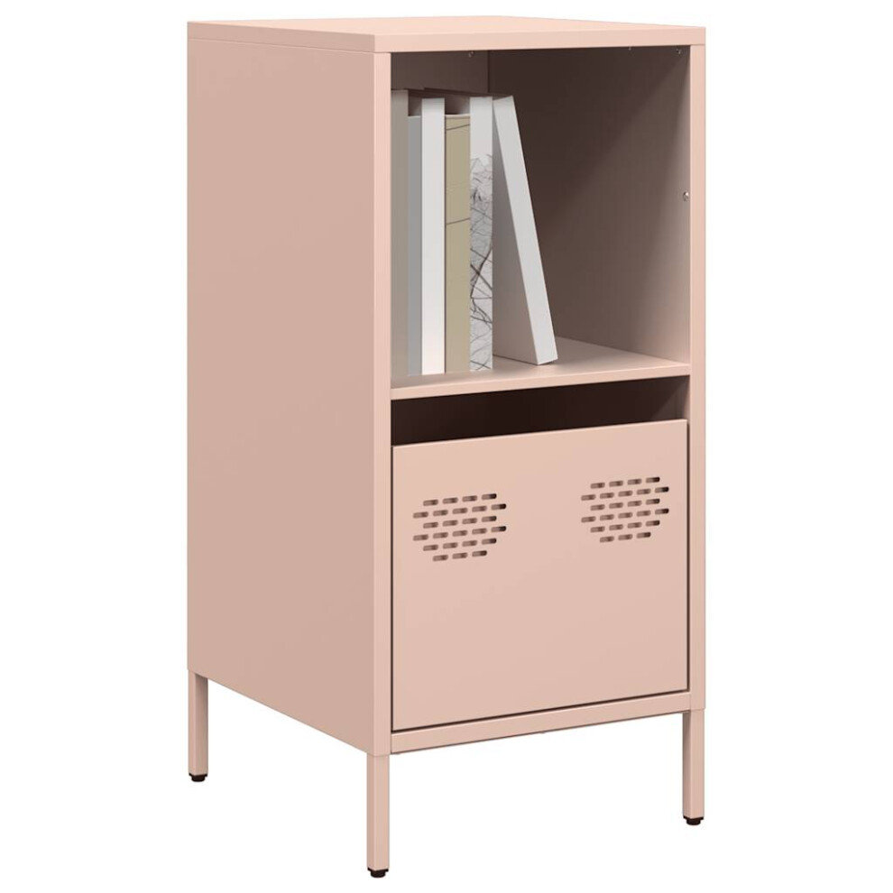 VIDAXL Sideboard - Cold-rolled Steel - Pink - Image 2