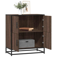vidaXL Sideboard Brown Oak 68x35x76 cm Engineered Wood storage cabinet