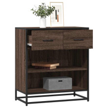 vidaXL Sideboard Brown Oak 68x35x76 cm Engineered Wood storage cabinet