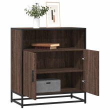 vidaXL Sideboard Brown Oak 68x35x76 cm Engineered Wood storage cabinet