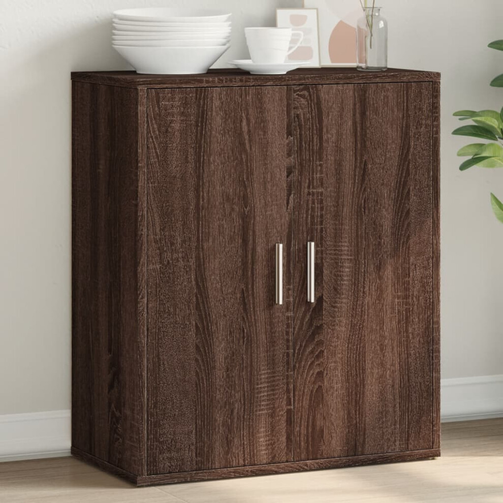 vidaXL Sideboard Brown Oak 60x31x70 cm Engineered Wood