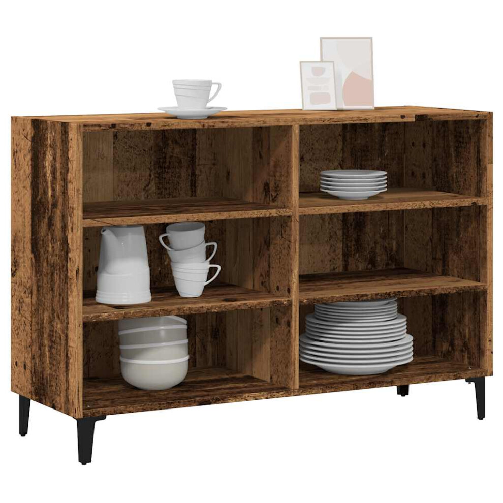 VIDAXL Sideboard Engineered Wood Brown 103.5x35x70 cm - Image 2