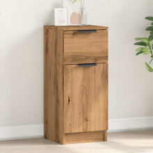 vidaXL Sideboard Artisan Oak 30x30x70 cm Engineered Wood cabinet cupboard
