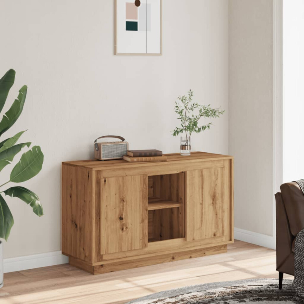 Vidaxl Sideboard Cupboard Side Cabinet Highboard Artisan Oak Engineered Wood
