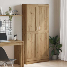 vidaXL Highboard Artisan Oak 82.5x30.5x185 cm Engineered Wood sideboard