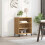 VidaXL vidaXL Sideboard Cupboard Side Cabinet Highboard Artisan Oak Engineered Wood 3