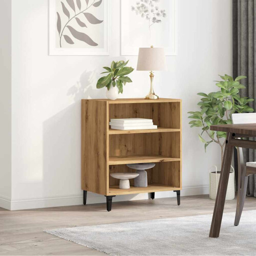 VidaXL vidaXL Sideboard Cupboard Side Cabinet Highboard Artisan Oak Engineered Wood 2