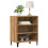 VidaXL vidaXL Sideboard Cupboard Side Cabinet Highboard Artisan Oak Engineered Wood 1