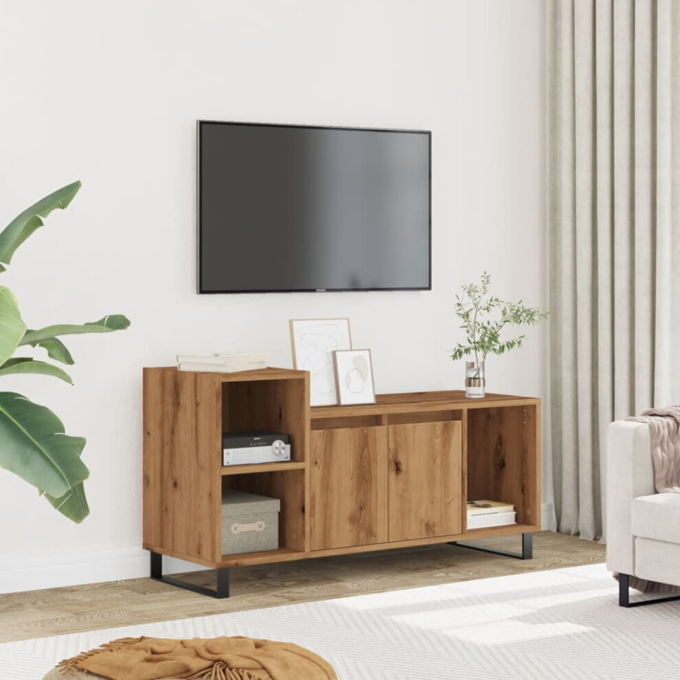 Vidaxl Tv Cabinet Tv Stand Media Cabinet Tv Unit Artisan Oak Engineered Wood