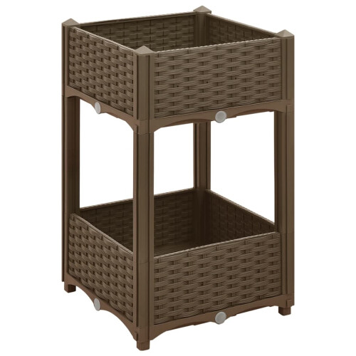 VidaXL vidaXL Raised Bed 40x40x71 cm Polypropylene 1