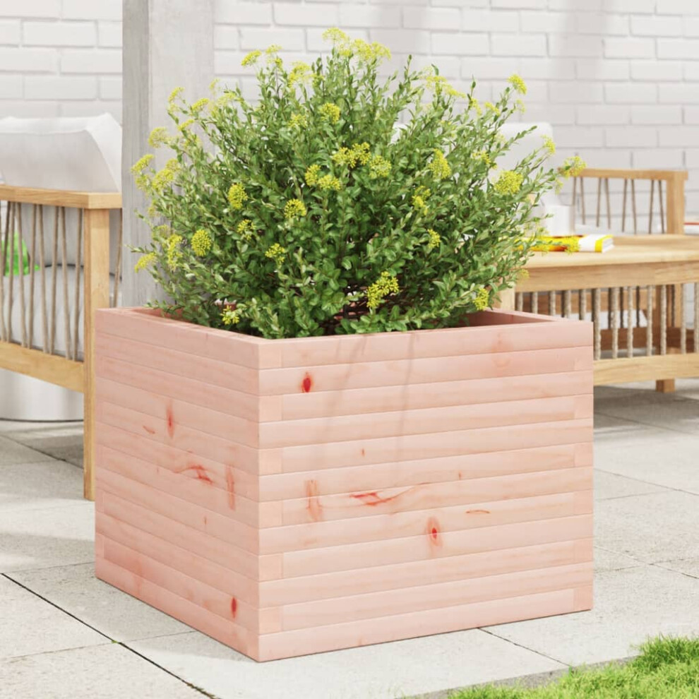 vidaXL Garden Planter 60x60x46 Cm Solid Wood Douglas