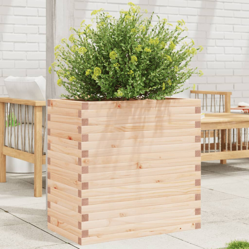 vidaXL Garden Planter 70x40x68.5 Cm Solid Wood Pine