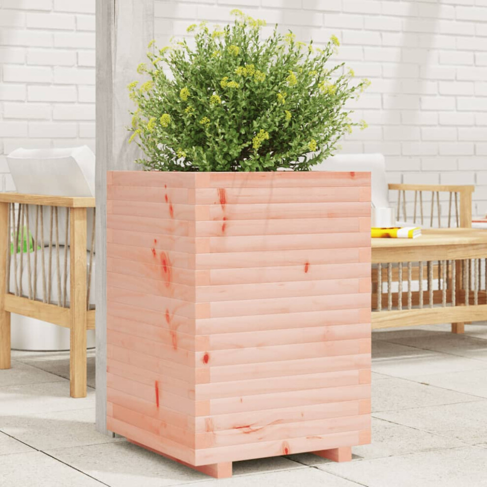 vidaXL Garden Planter 50x50x72 Cm Solid Wood Douglas