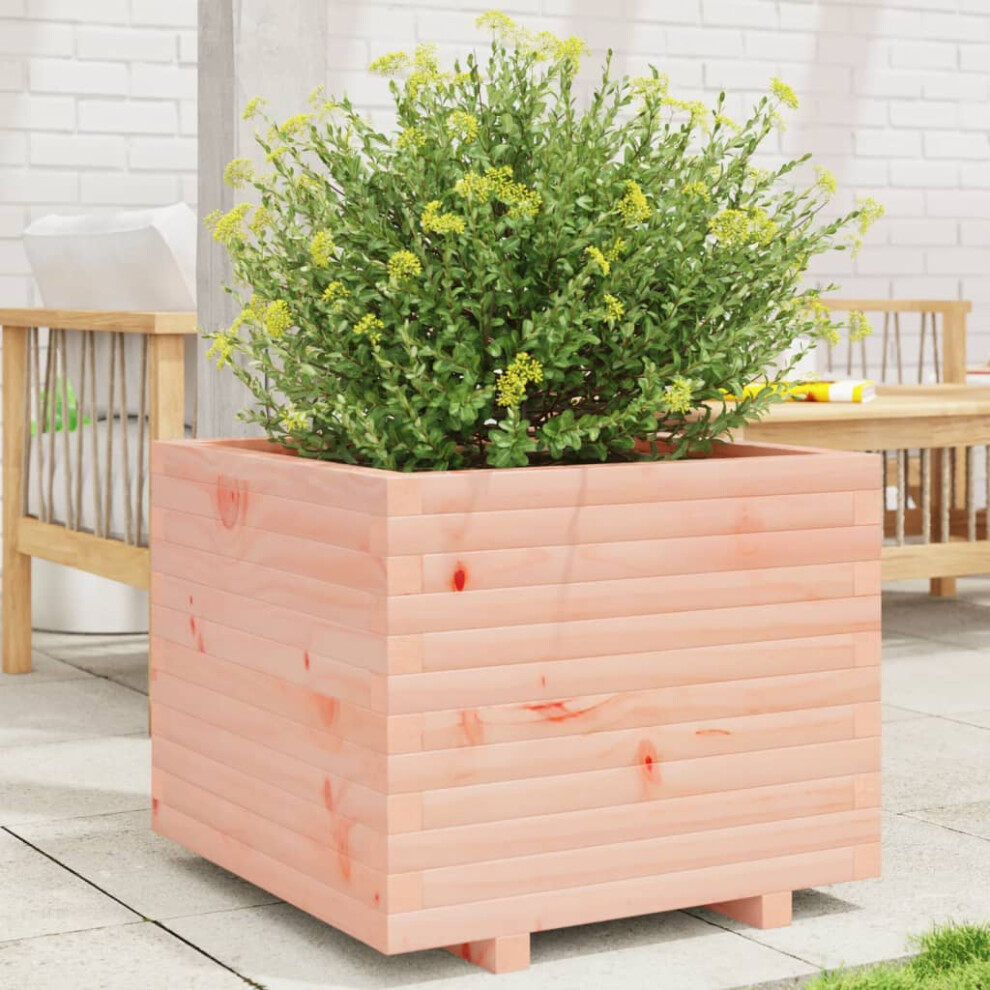 vidaXL Garden Planter 60x60x49.5 Cm Solid Wood Douglas