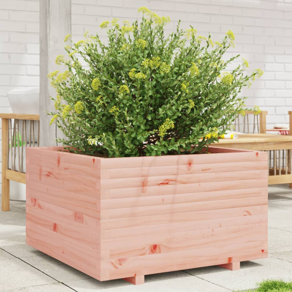 vidaXL Garden Planter 80x80x49.5 cm Solid Wood Douglas