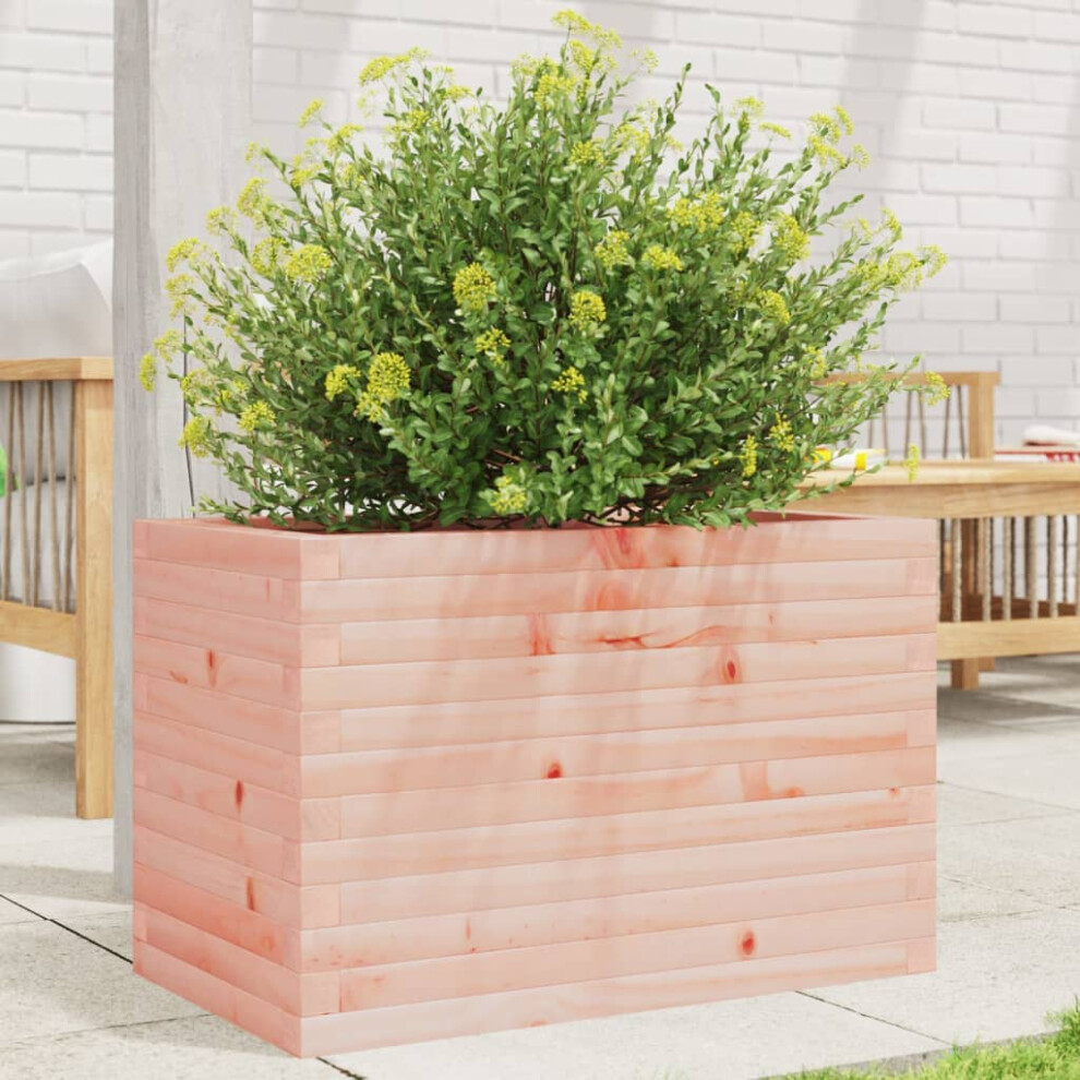 Vidaxl Garden Planter Outdoor Flower Pot Patio Planter Pot Solid Wood Douglas