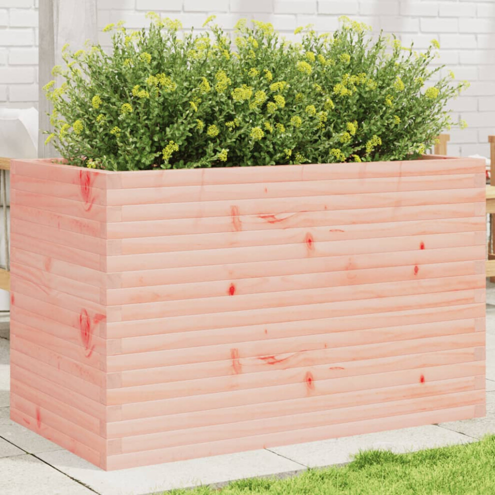 vidaXL Garden Planter 110x60x68.5 Cm Solid Wood Douglas