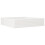 VidaXL vidaXL Garden Planter White 100x100x23 cm Solid Wood Pine 2