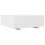 VidaXL vidaXL Garden Planter White 70x70x26.5 cm Solid Wood Pine 2