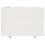 VidaXL vidaXL Garden Planter White 70x70x49.5 cm Solid Wood Pine 5