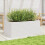 VidaXL vidaXL Garden Planter White 110x60x45.5 cm Solid Wood Pine 3