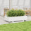 VidaXL vidaXL Garden Planter White 110x60x26.5 cm Solid Wood Pine 3