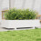 VidaXL vidaXL Garden Planter White 110x60x26.5 cm Solid Wood Pine 1