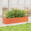 VidaXL vidaXL Garden Planter Wax Brown 110x40x23 cm Solid Wood Pine 3