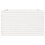 VidaXL vidaXL Garden Planter White 80x80x45.5 cm Solid Wood Pine 5