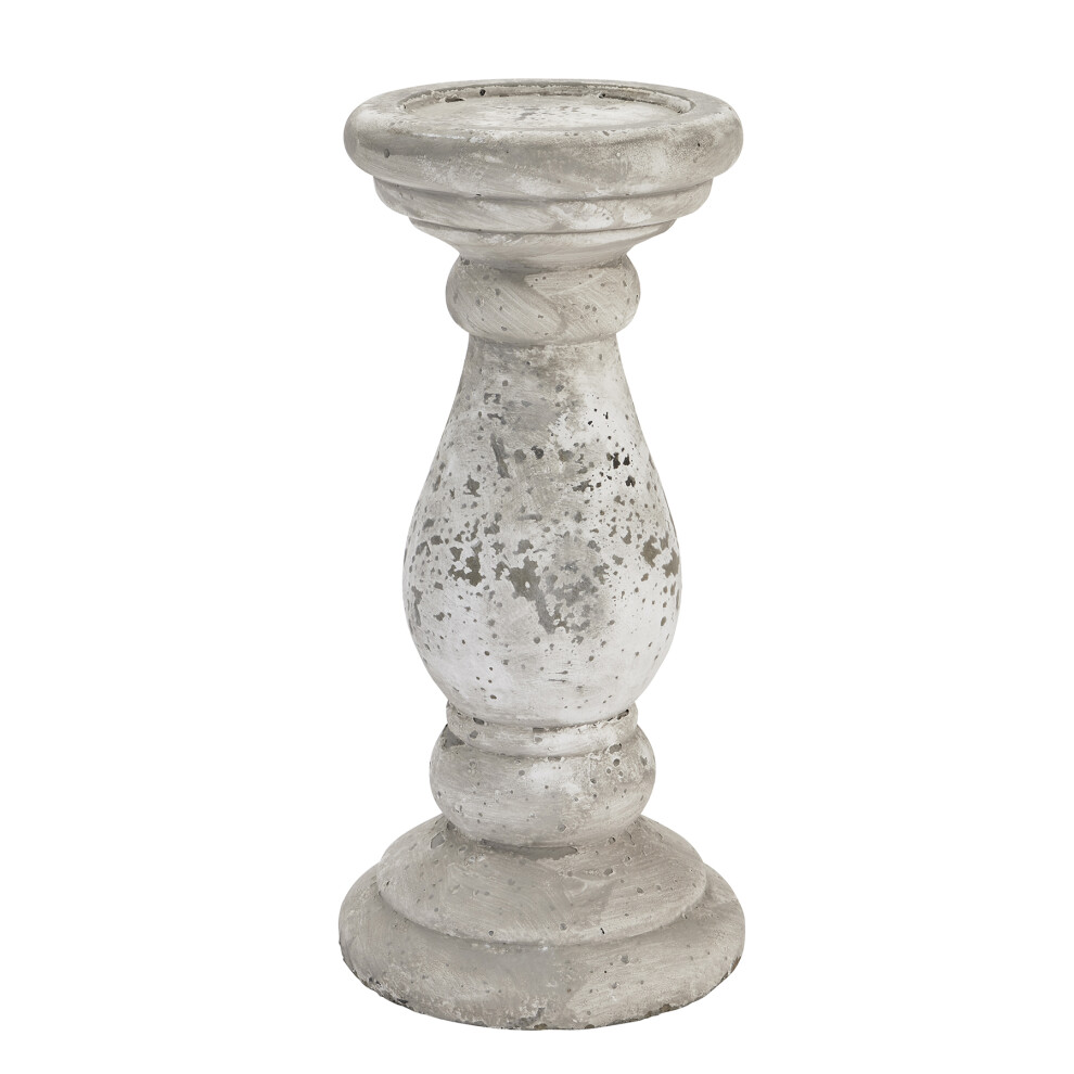 Hill Interiors Stone Ceramic Candle Holder Large