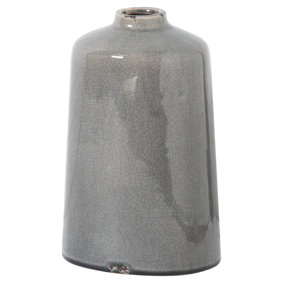 Hill Interiors Grey Garda Glazed Liv Vase