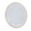 Washed Wood Framed Round Mirror 2