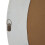 Washed Wood Round Framed Mirror 3