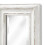 Antique White Frame Narrow Wall Mirror 2
