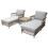 Provence Collection Outdoor Sun Lounger Set 1