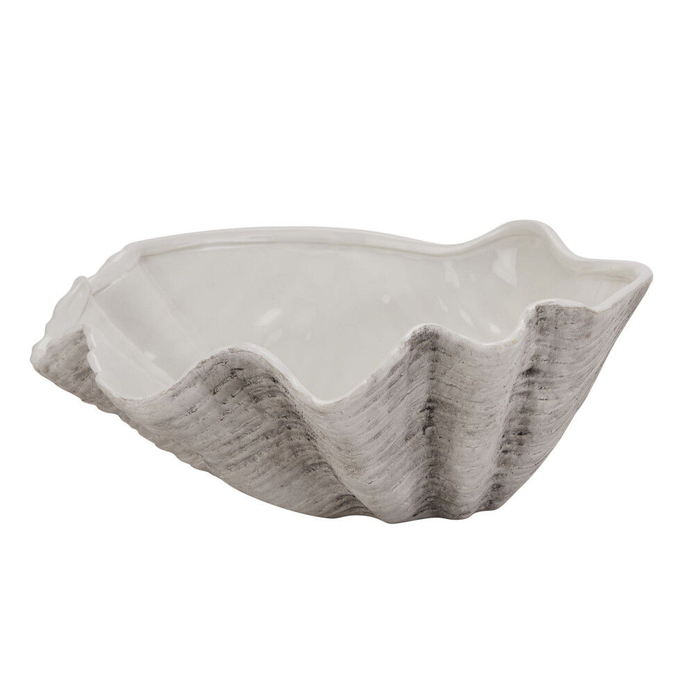 Hill Interiors Ceramic Adele Shell Bowl Large