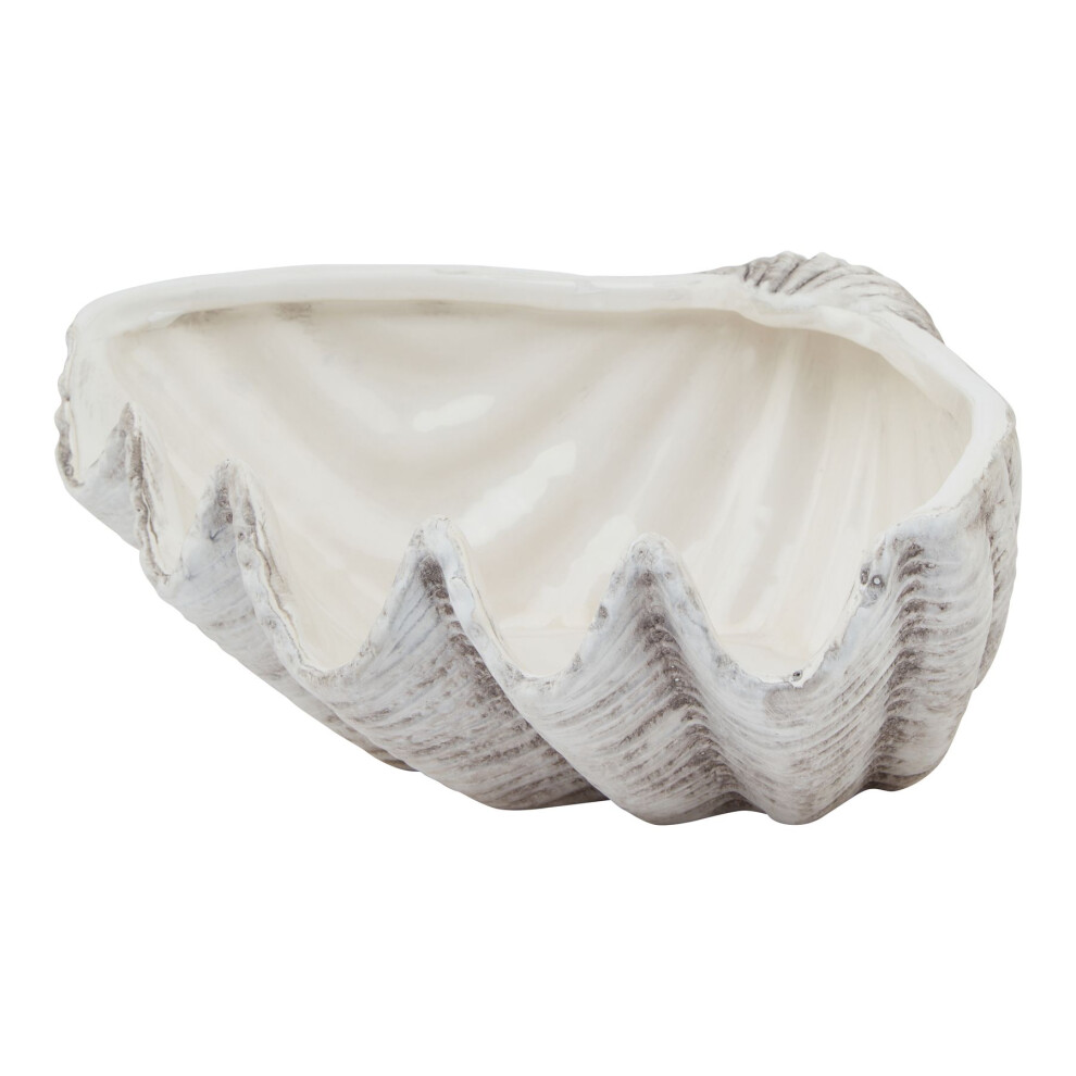 Hill Interiors Siren Ceramic Shell Bowl Medium