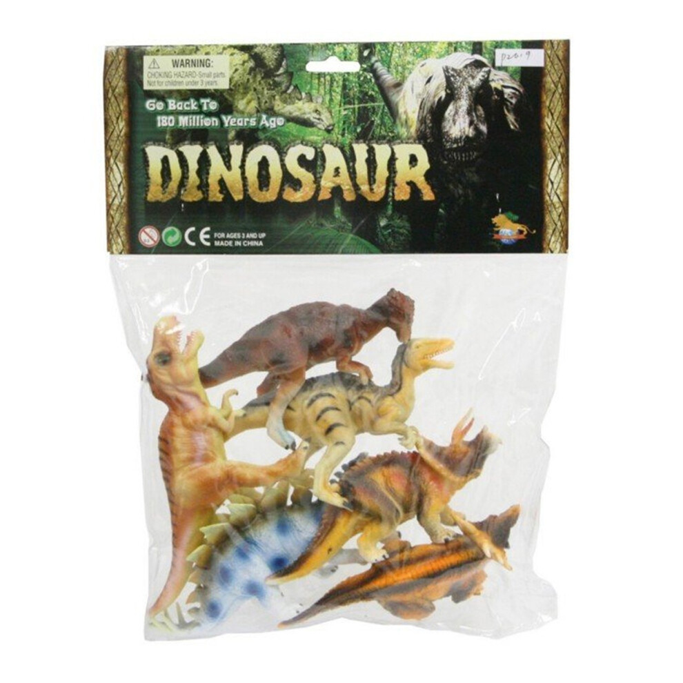 Large Bag of Jurassic Dinosaurs (6 Pieces)