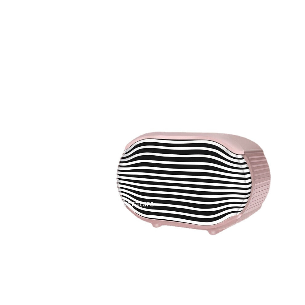 (Pink, EU) Portable Mini Electric Heater - Silent Fast Heat, Energy-Saving Desktop Warmer for Home & Office