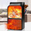 (EU Plug) 3D Flame 500W Wall-Mount Electric Fireplace Heater with Remote Control 2