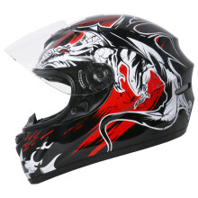 (Black Dragon, XS) ZORAX 819 Motorcycle Full Face Helmet Scooter Crash Motorbike Helmets
