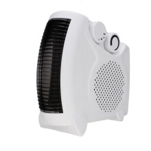 Mini Mute 1800W Elektroheizung & Ventilator, 3 Geschwindigkeiten, Tragbarer Tischwärmer für Zuhause/Büro