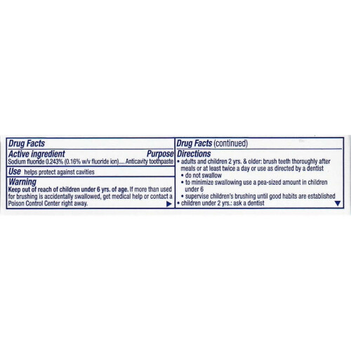 Crest Crest 3D White Fluoride Anticavity Toothpaste 0.85 oz (Confezione da 2) 1