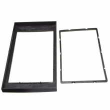 Car Stereo Paneelplaat 2DIN Fascia Paneel Adapter Voor 06-en Ford Focus Transit