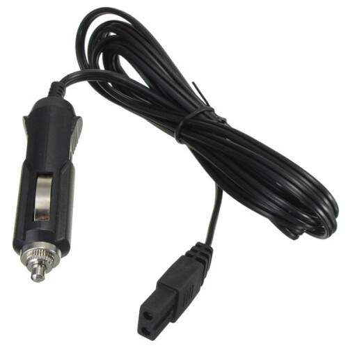 2M 12V DC Replacement Car Cooler Cool Box Mini Fridge 2 Pin Lead Cable Plug Wire 1