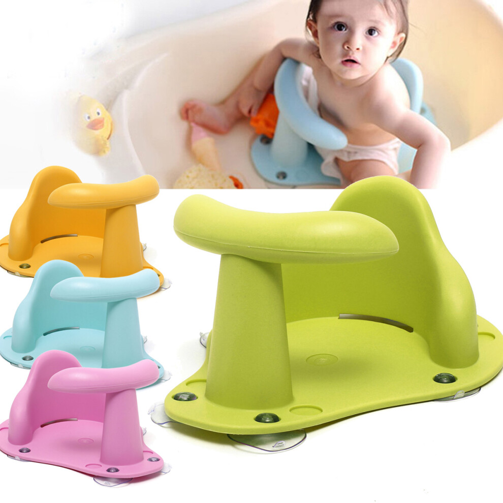 4 Colors Baby Bathtub Ring Seat Infant Children Shower Toddler Kids Anti Slip Security Safety Chair