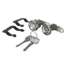 Juego de 2 cilindros de cerradura de puerta Lockcraft con 2 llaves para camión furgoneta Ford Falcon Mercury